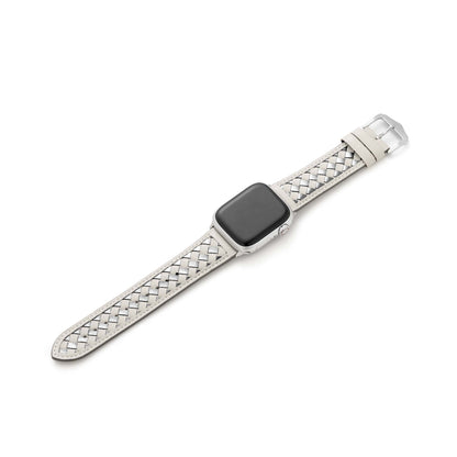 Premium Braided Leather Watch Band for Apple Watch