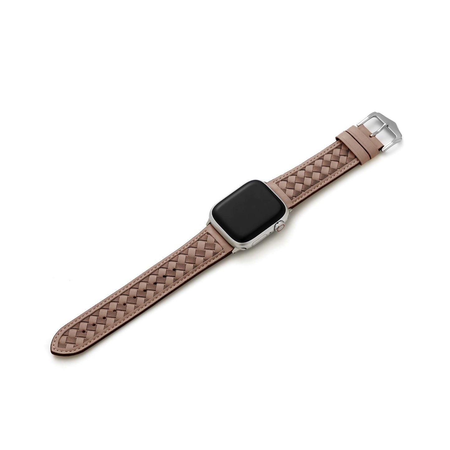 Premium Braided Leather Watch Band for Apple Watch