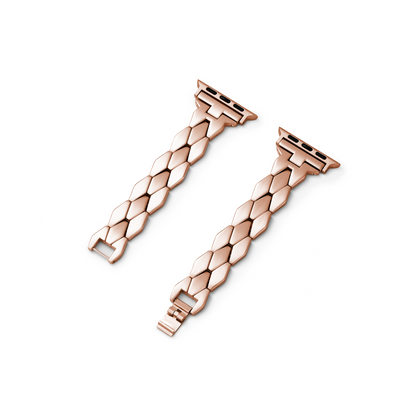 Rhombi Panel Watch Band for Apple Watch — Stylish Geometric Design