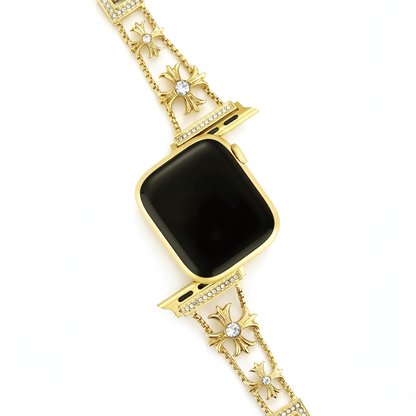 Sparkling Rhinestone Cross Band for Apple Watch