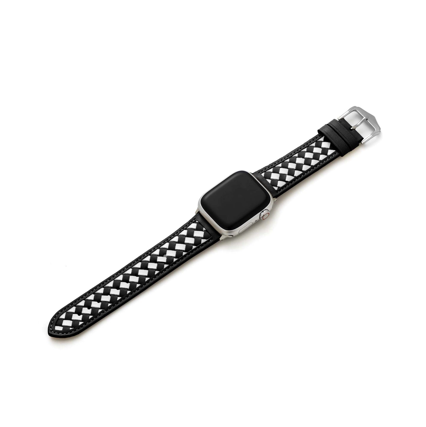 Premium Braided Leather Watch Band for Apple Watch