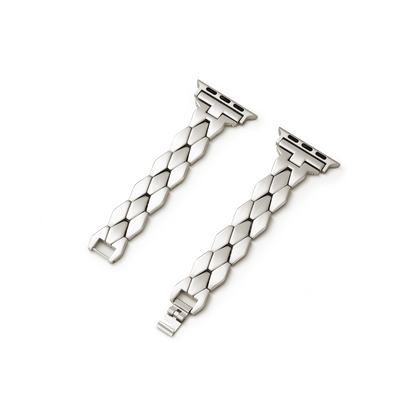 Rhombi Panel Watch Band for Apple Watch — Stylish Geometric Design