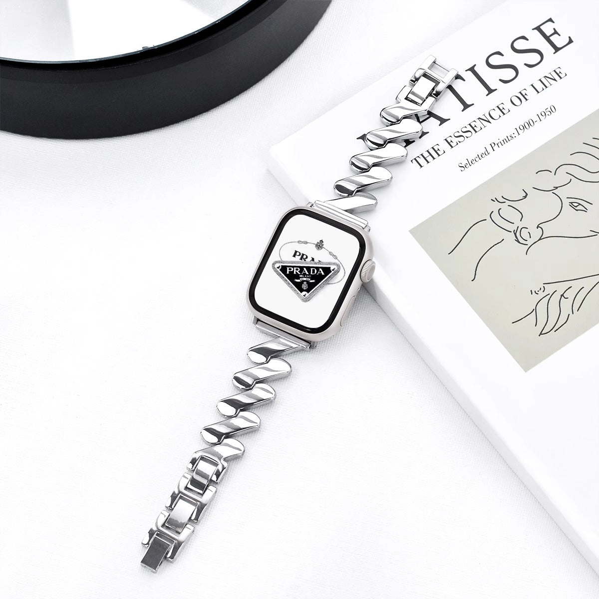 Drama Premium Stainless Steel Apple Watch Band