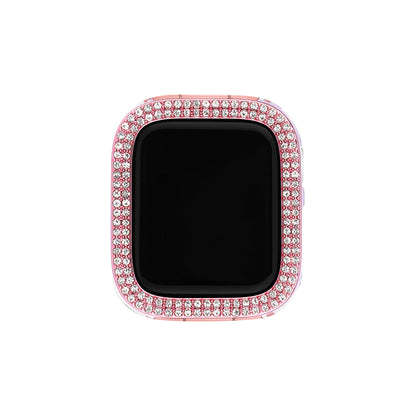 Dazzling Rhinestones Half-Wrap Apple Watch Case