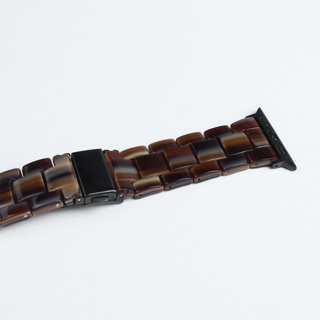 Elegant Carrara Marble Resin Link Strap