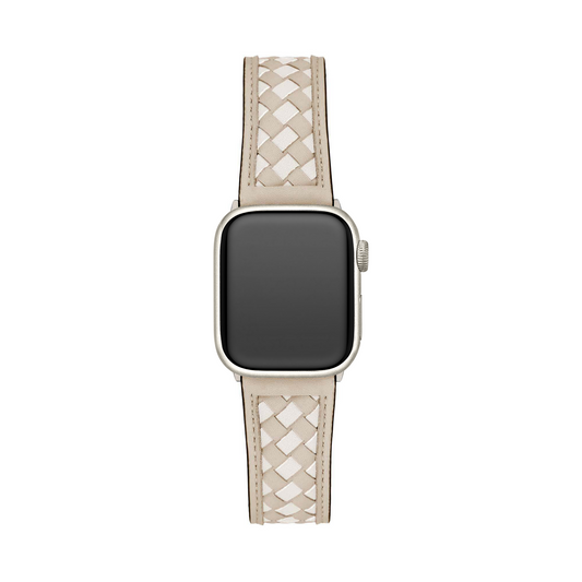 Premium Braided Leather Watch Band for Apple Watch