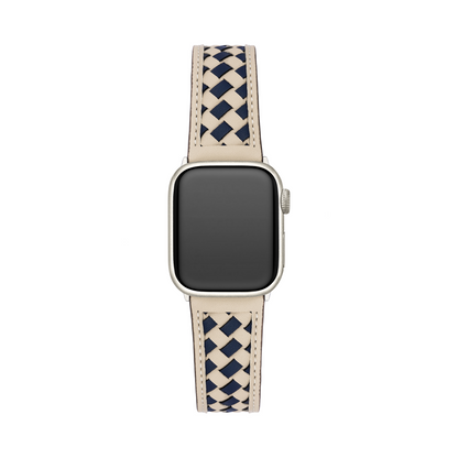 Premium Braided Leather Watch Band for Apple Watch