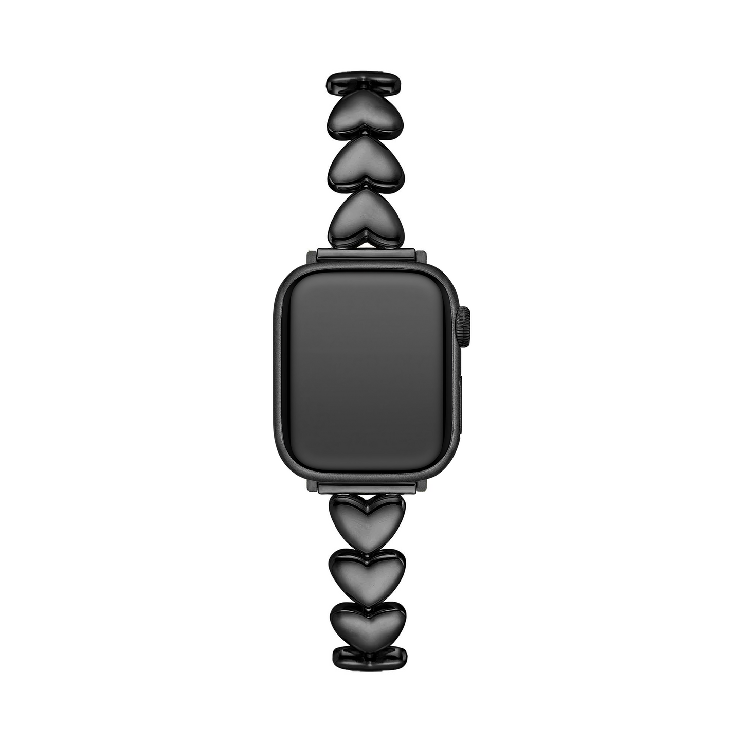 Sleek Polished Love Metal Band for Apple Watch