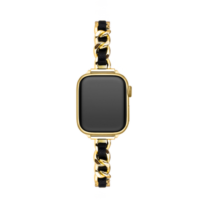 Twisted Metal Stainless Steel Link Watch Band for Apple Watch
