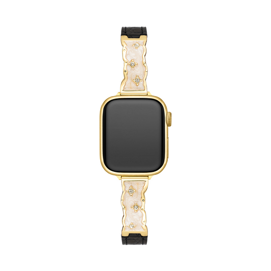 Celestial Leather Strap for Apple Watch – Premium, All-Day Comfort