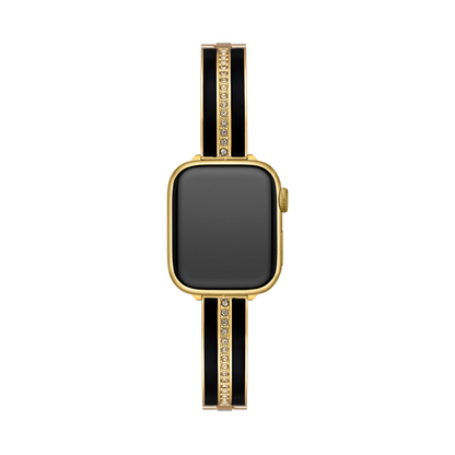 Sparkling Rhinestone-Embellished Classic Apple Watch Band