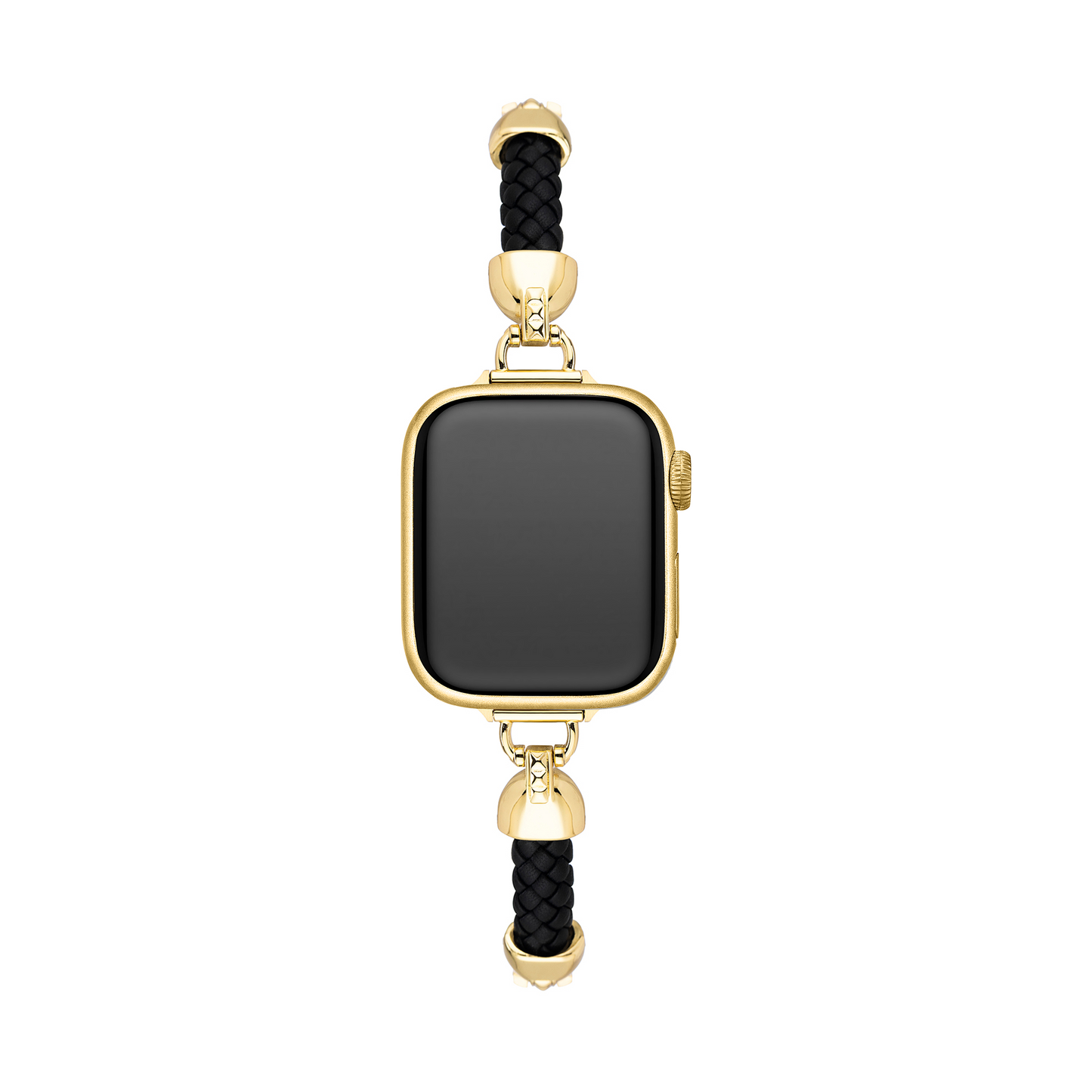 Sleek Woven Metal Watch Band for Apple Watch