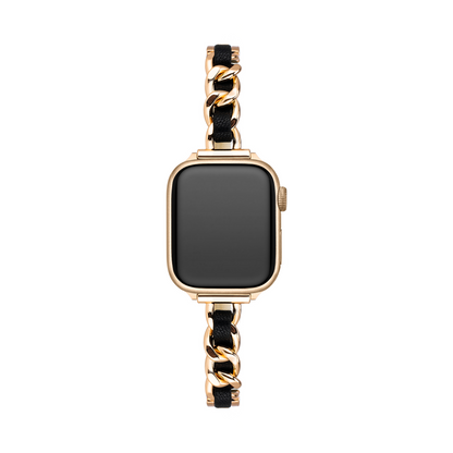 Twisted Metal Stainless Steel Link Watch Band for Apple Watch