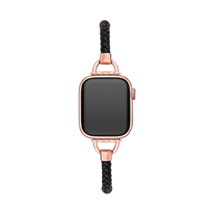 Braided Vacuum-Plated Apple Watch Band — Sleek, Durable, and Stylish
