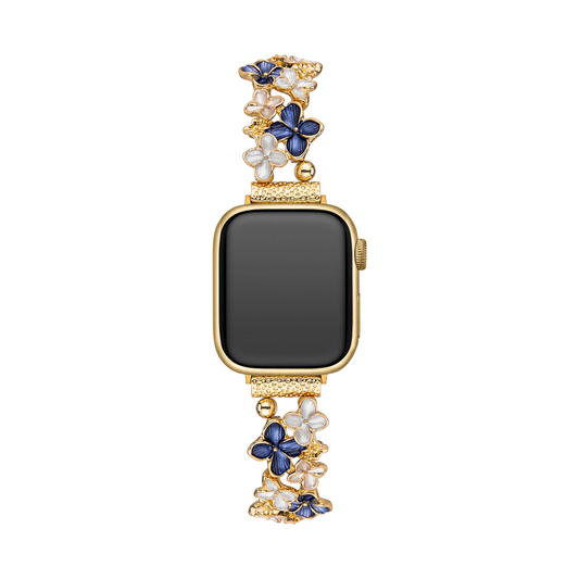 Bloom Elastic Bangle — Chic, Flexible Bracelet for Apple Watch