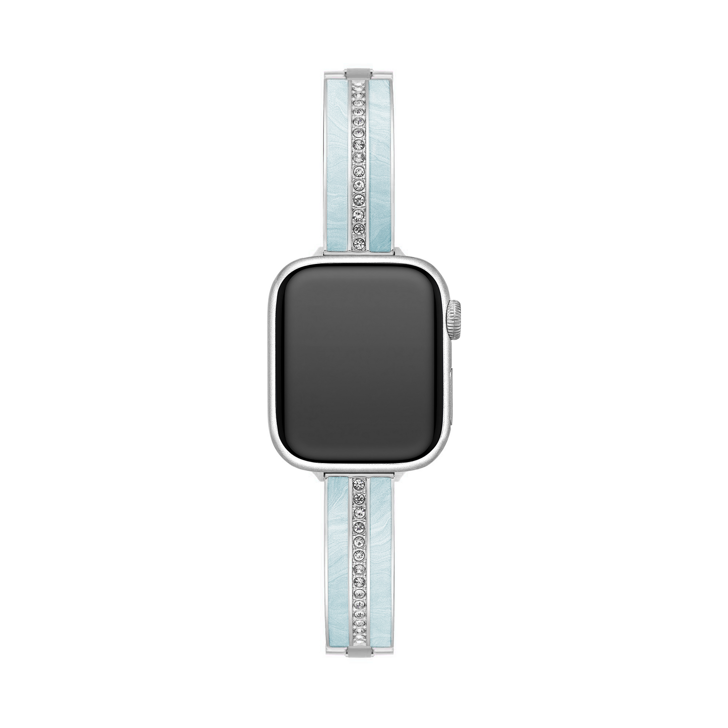 Sparkling Rhinestone-Embellished Classic Apple Watch Band