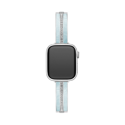 Sparkling Rhinestone-Embellished Classic Apple Watch Band