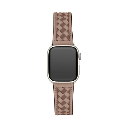 Premium Braided Leather Watch Band for Apple Watch