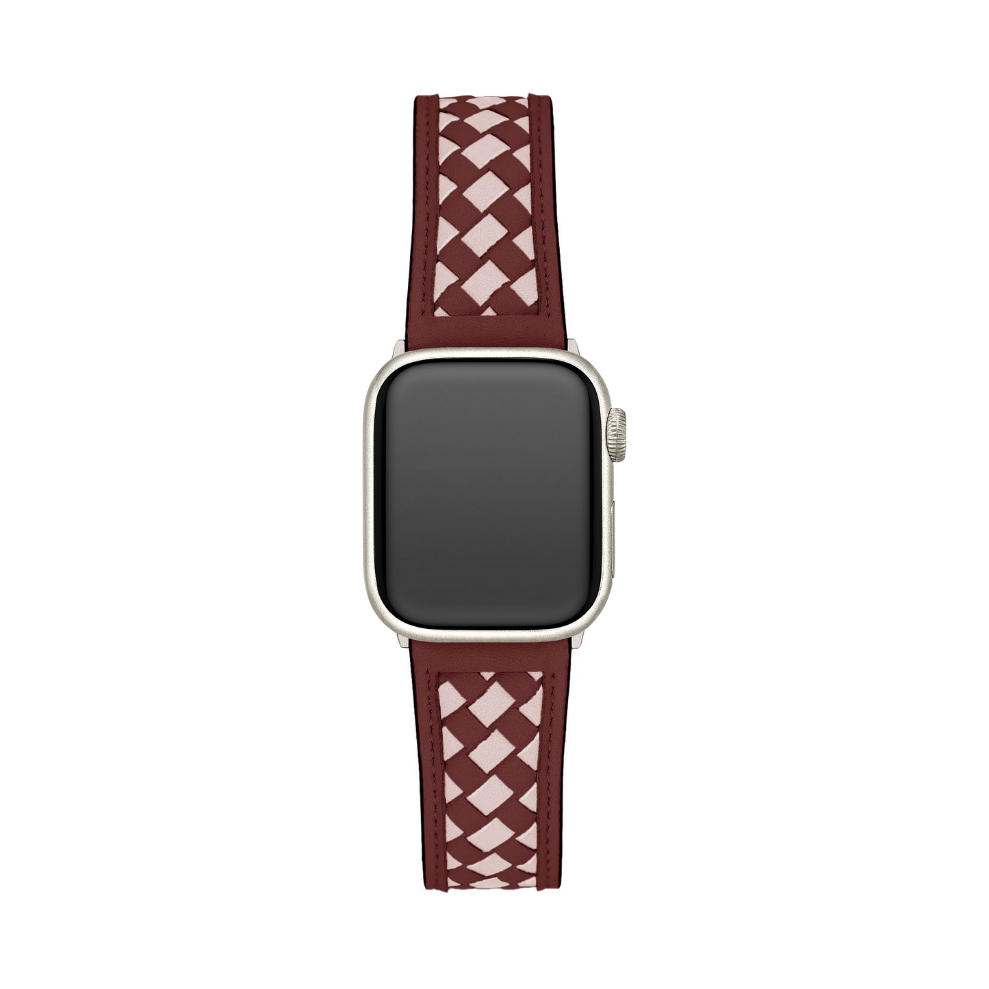 Premium Braided Leather Watch Band for Apple Watch
