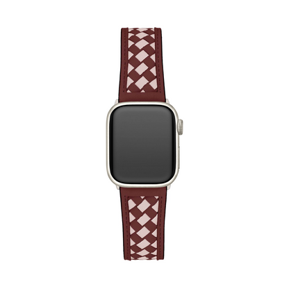 Premium Braided Leather Watch Band for Apple Watch