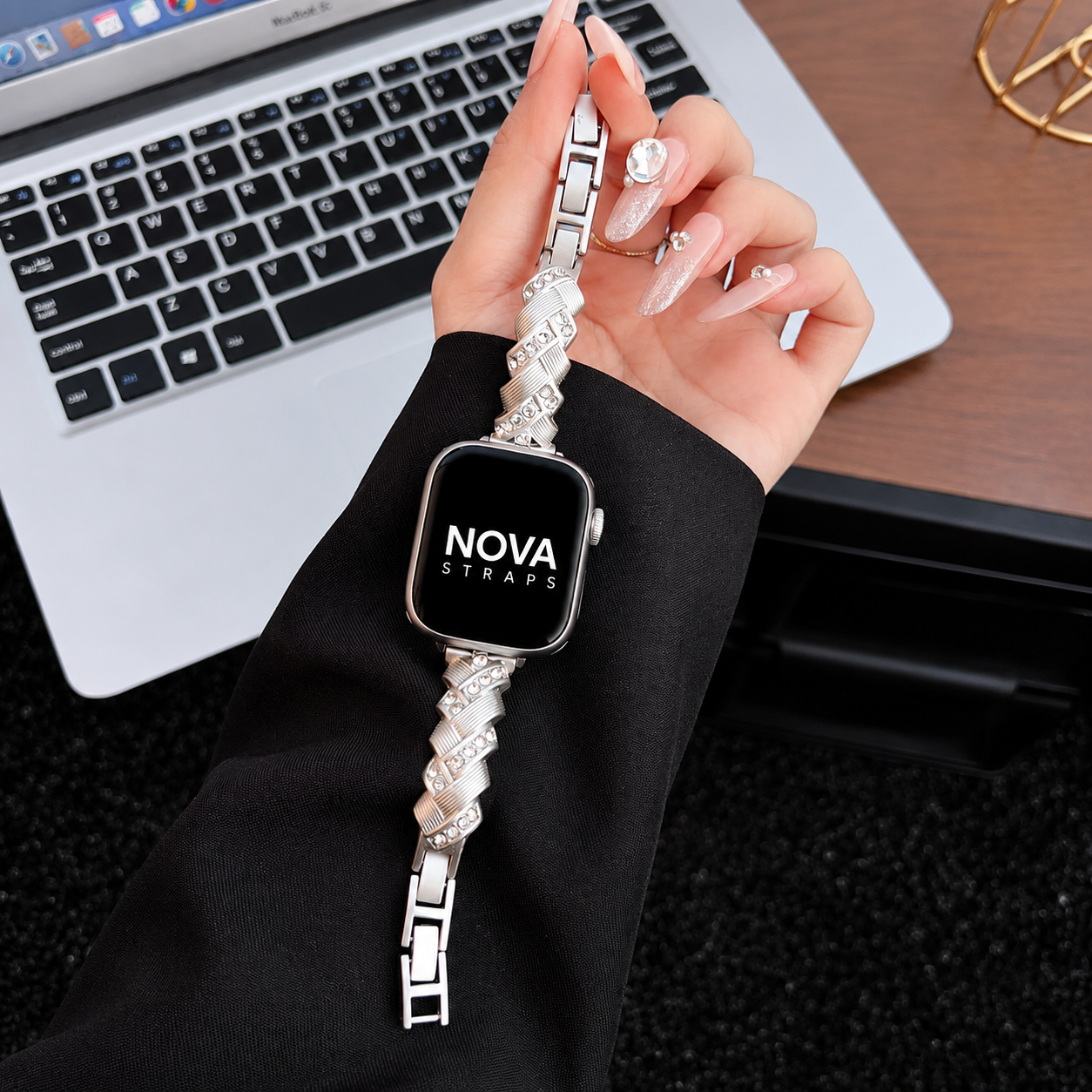 Celestia Crystal Apple Watch Strap