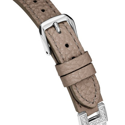Love-Infused Sparkling Leather Watch Band for Apple Watch