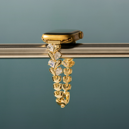 Romantic Love-Inspired Apple Watch Band for a Stylish, Heartfelt Look