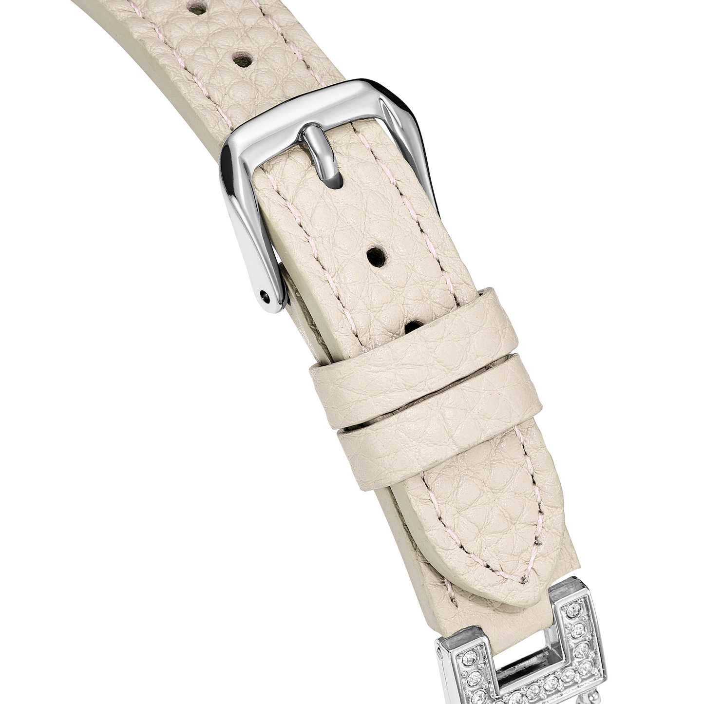 Love-Infused Sparkling Leather Watch Band for Apple Watch
