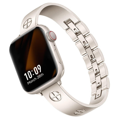 Cross Metal Bracelet for Apple Watch - Stylish Stainless Steel Band