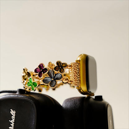 Bloom Elastic Bangle — Chic, Flexible Bracelet for Apple Watch
