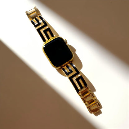 Geometric Hollow-Out Watch Band for Apple Watch