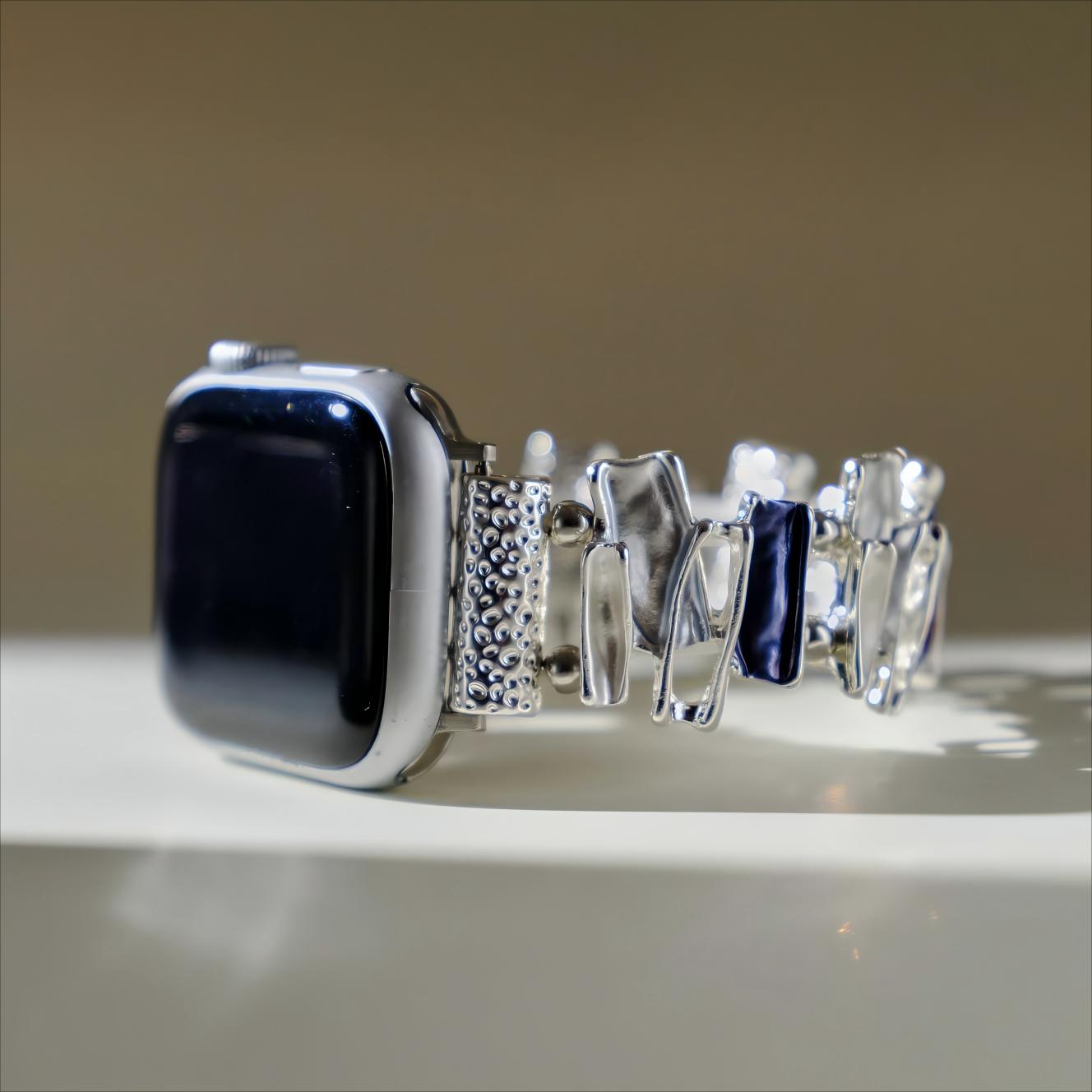 Geometric Bangle Bracelet for Apple Watch