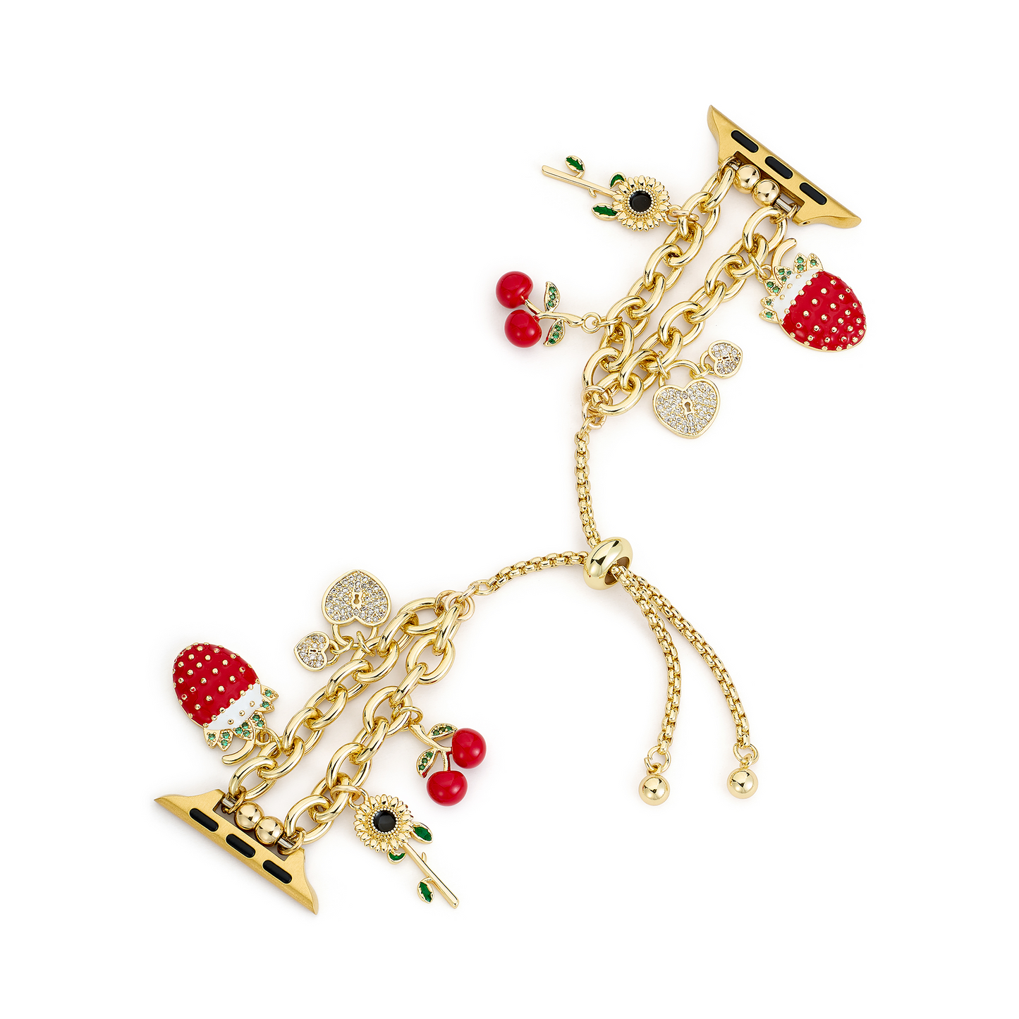 Summer Charm Chain Band for Apple Watch - Lightweight & Stylish