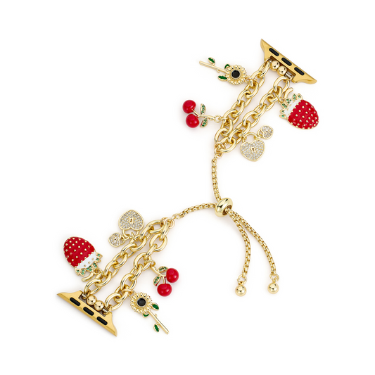 Summer Charm Chain Band for Apple Watch - Lightweight & Stylish