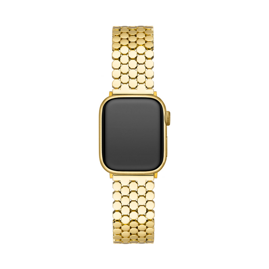 Unisex Honeycomb Metal Watch Band - Modern, Durable Strap