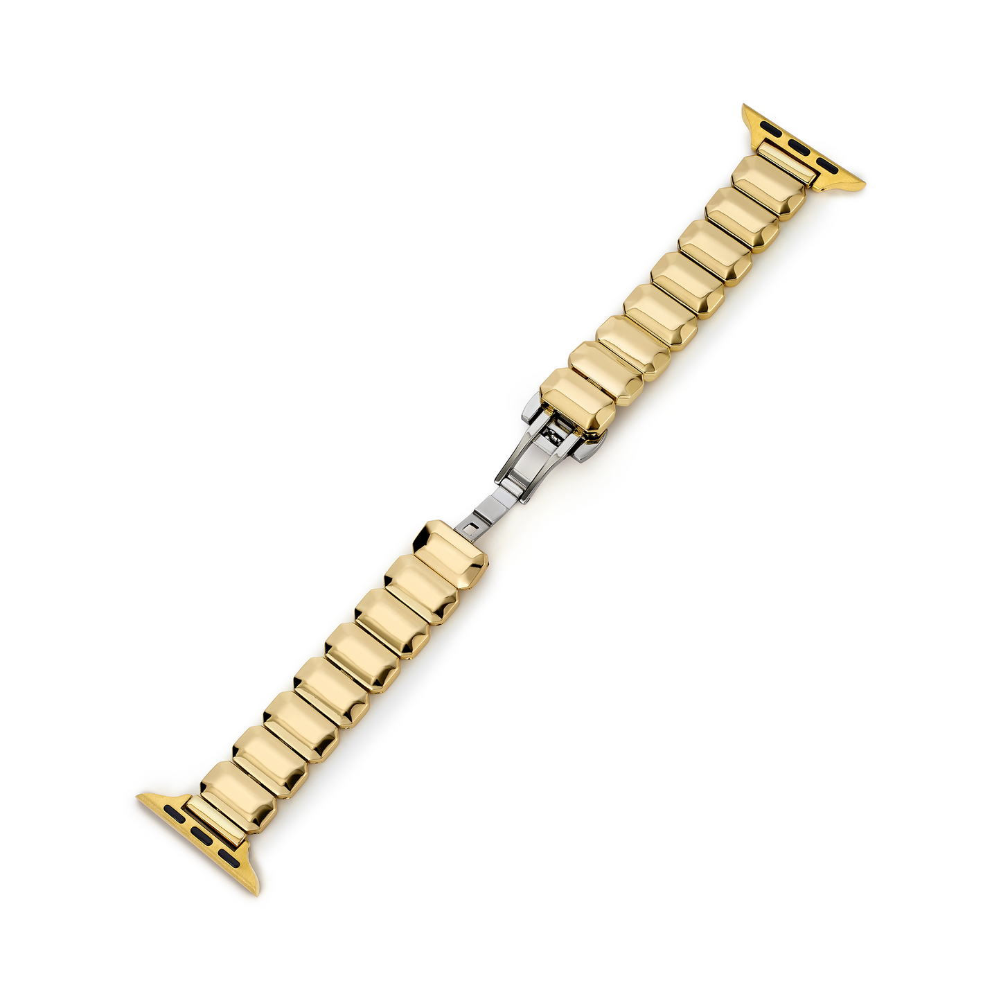 Cube-Design Sculpted Metal Band for Apple Watch