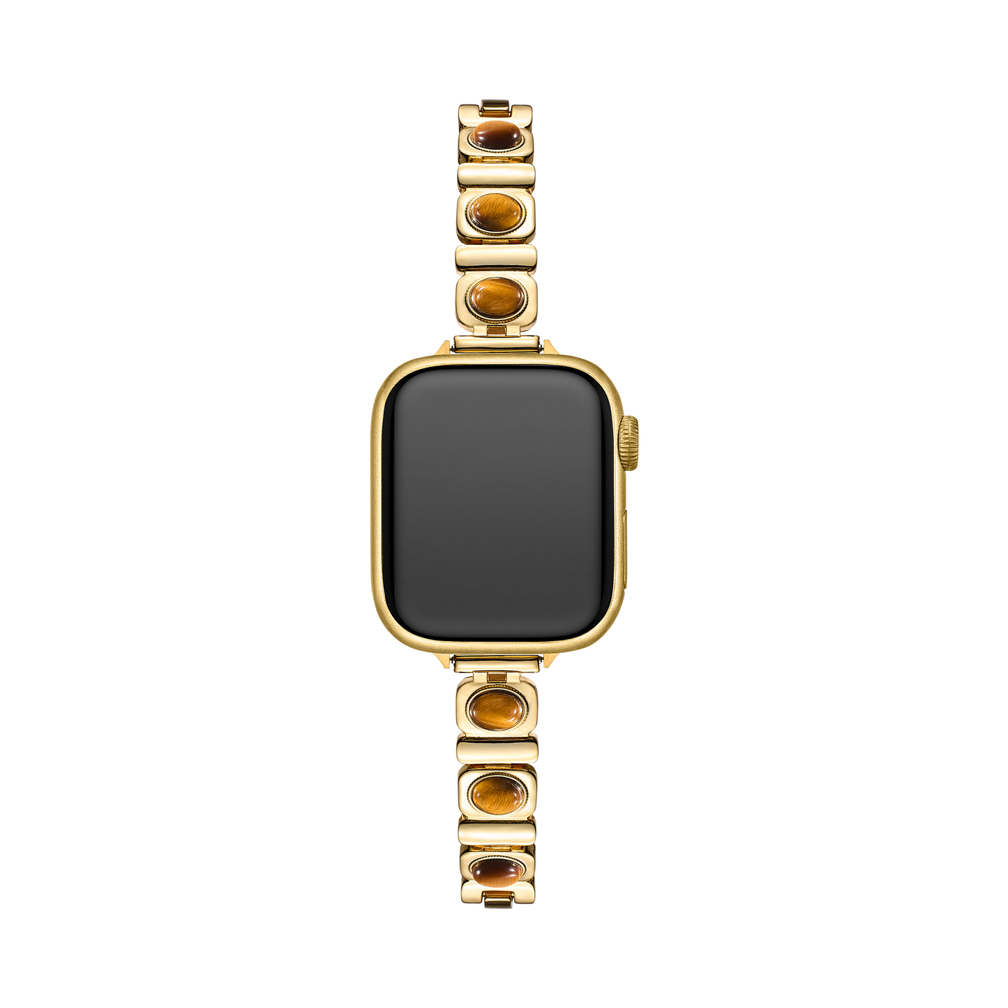 Tiger-Eye Stone Copper Band for Apple Watch – Stylish, Durable Strap
