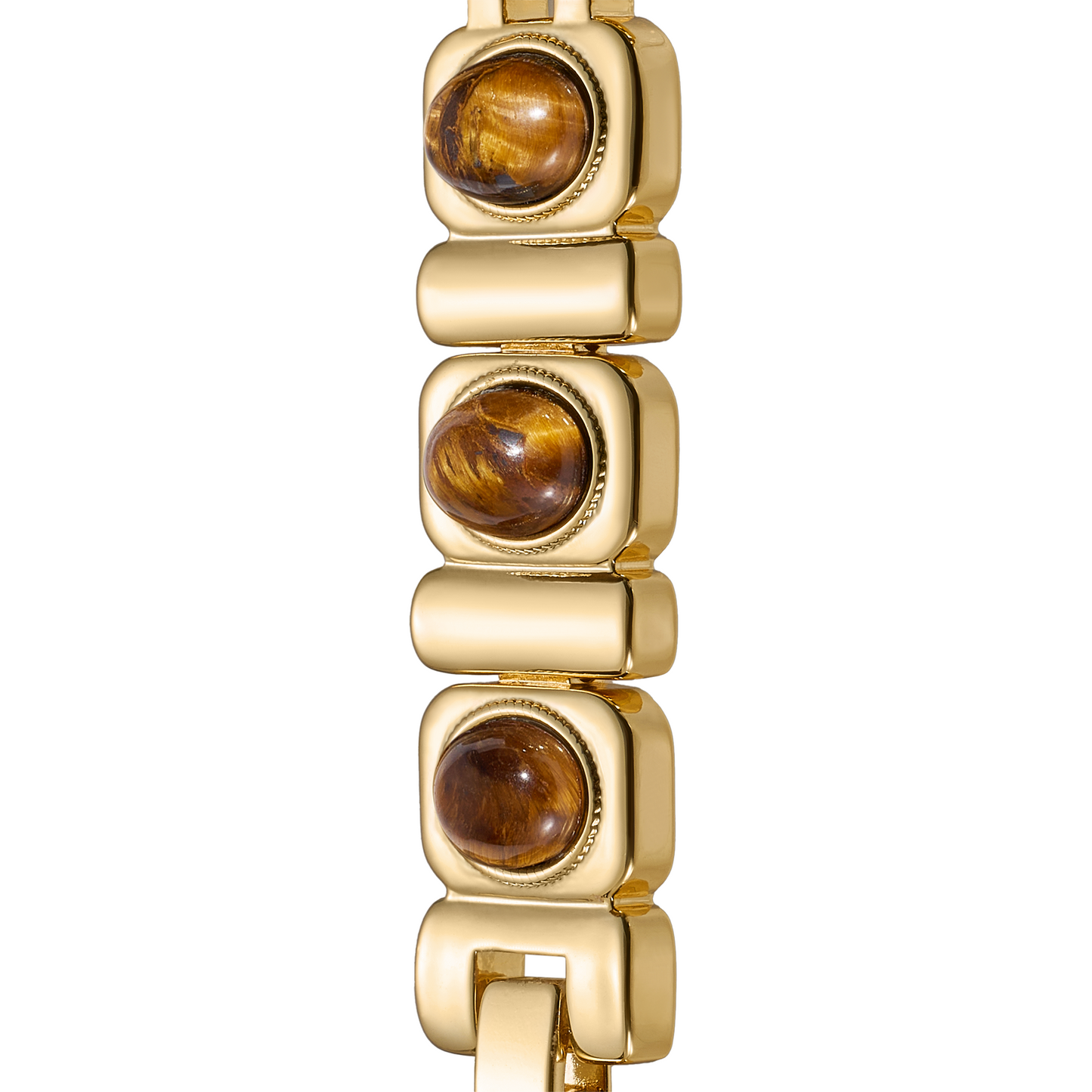 Tiger-Eye Stone Copper Band for Apple Watch – Stylish, Durable Strap