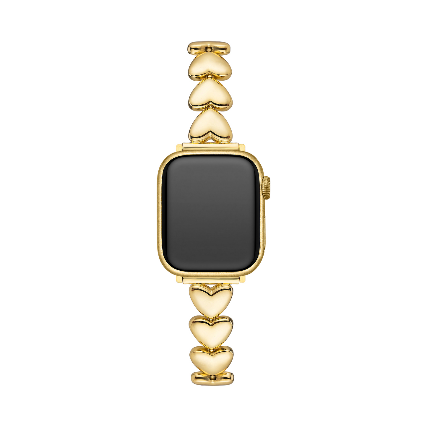 Sleek Polished Love Metal Band for Apple Watch