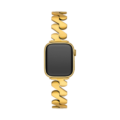 Geometric Stainless Steel Watch Band for Apple Watch