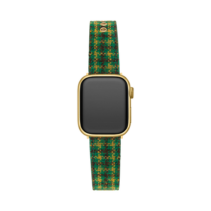 Festive Tartan Apple Watch Band — Stylish Holiday Strap