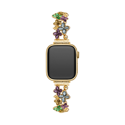 Bloom Elastic Bangle — Chic, Flexible Bracelet for Apple Watch