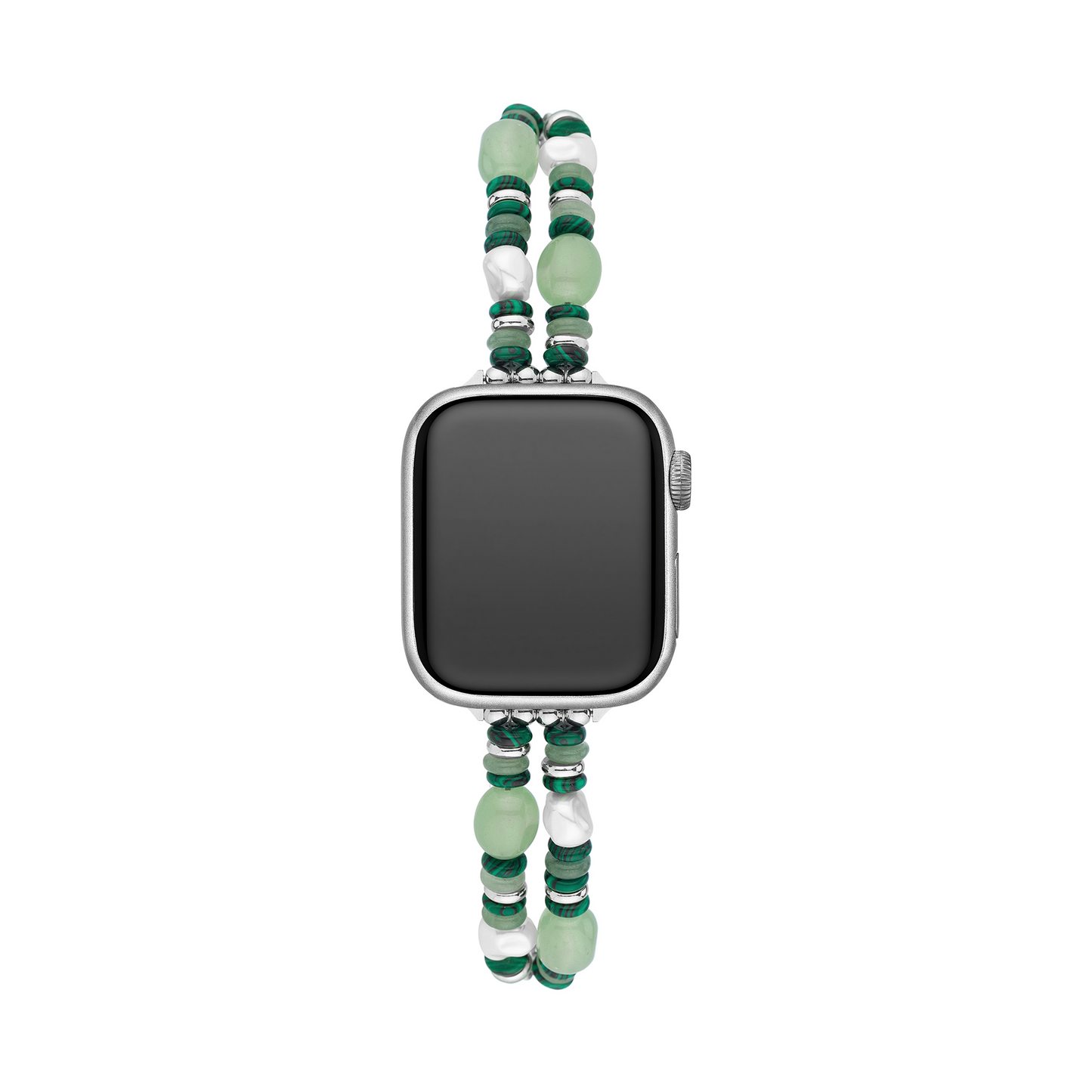 Harmonic Natural Stone Beaded Apple Watch Band