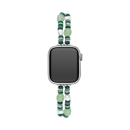 Harmonic Natural Stone Beaded Apple Watch Band