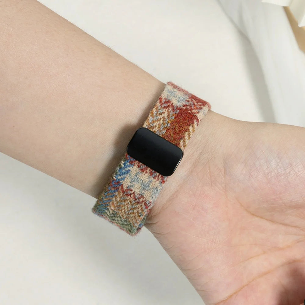 Premium Tweed Apple Watch Strap - Classic, Textured Band for Timeless Style