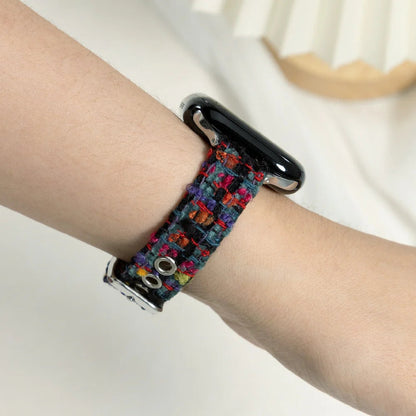 Premium Tweed Apple Watch Strap - Classic, Textured Band for Timeless Style