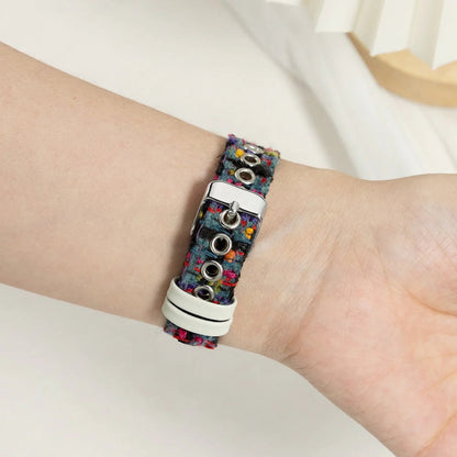 Premium Tweed Apple Watch Strap - Classic, Textured Band for Timeless Style