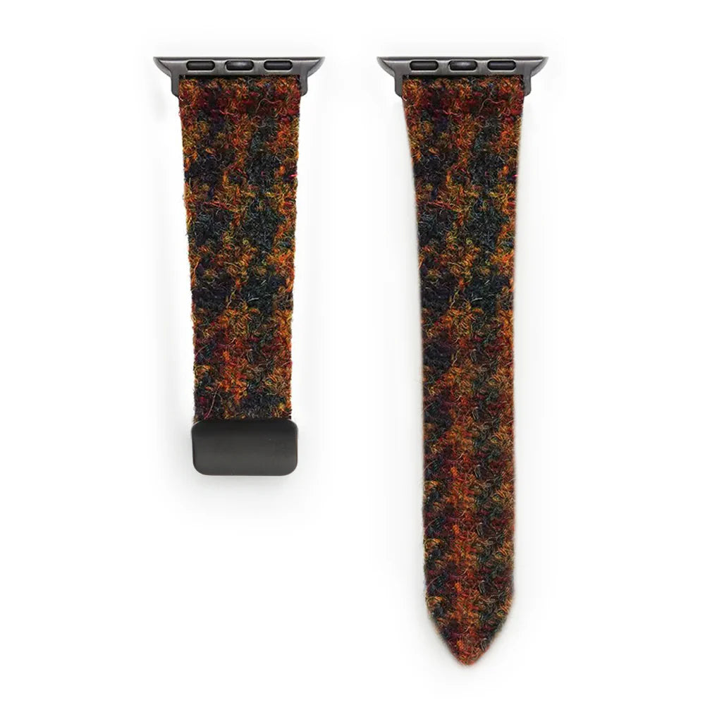 Premium Tweed Apple Watch Strap - Classic, Textured Band for Timeless Style