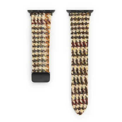 Premium Tweed Apple Watch Strap - Classic, Textured Band for Timeless Style