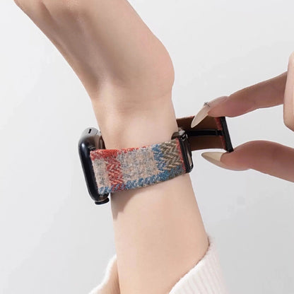 Premium Tweed Apple Watch Strap - Classic, Textured Band for Timeless Style